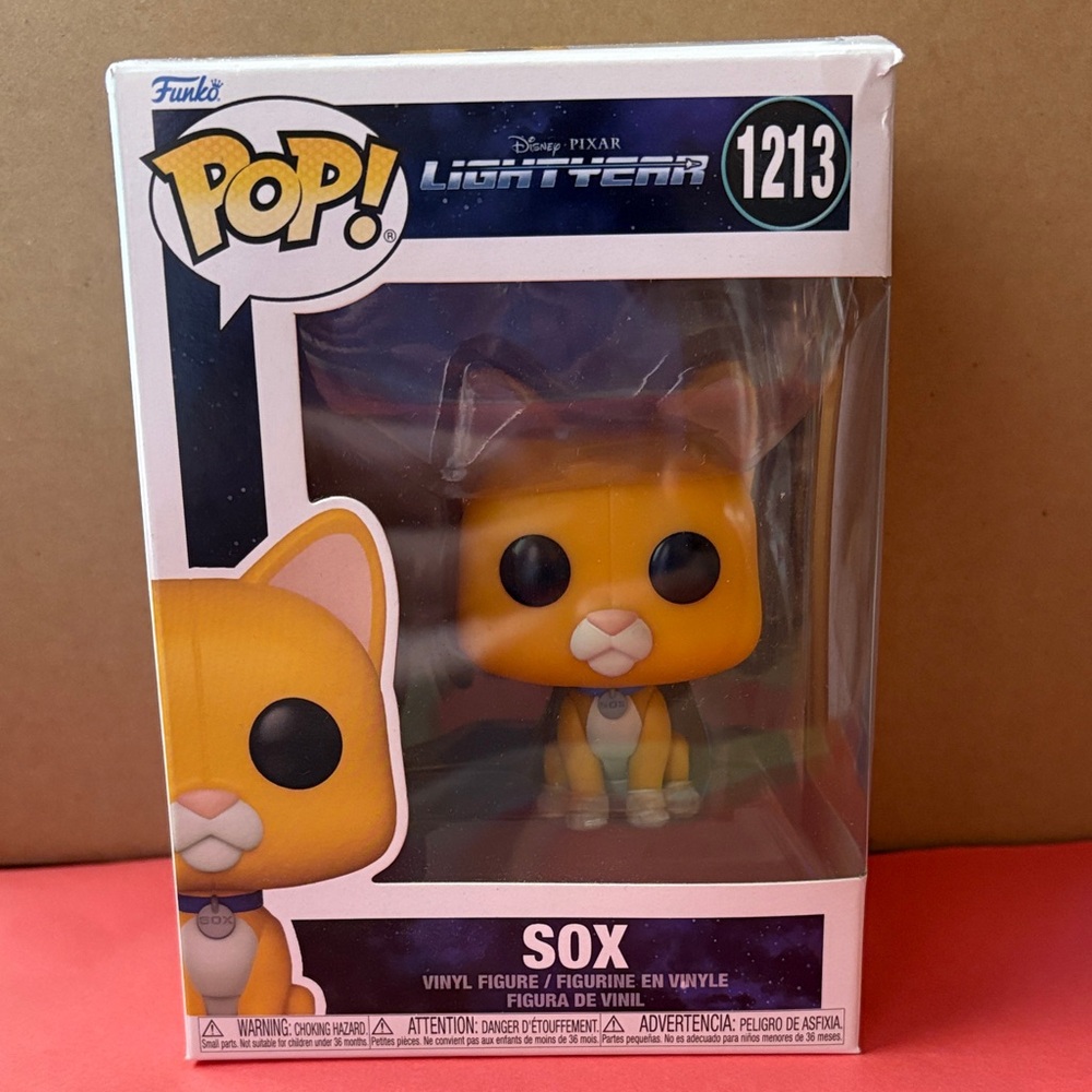 🐱 FUNKO POP DISNEY PIXAR LIGHTYEAR SOX VINKY FIGURE 🐱 NWT 🐱